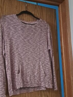 Cupio Mauve Heather Long Sleeve Tee
